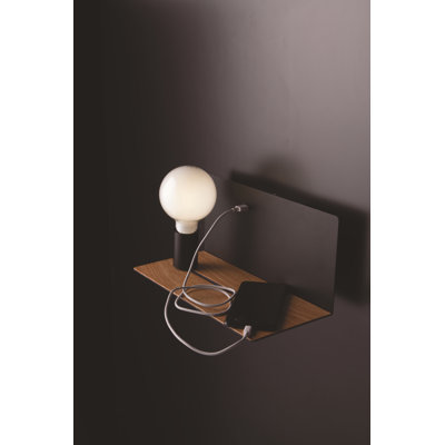 Rowe Aluminium Armed Sconce