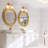 Emilye Brass Dimmable Armed Sconce