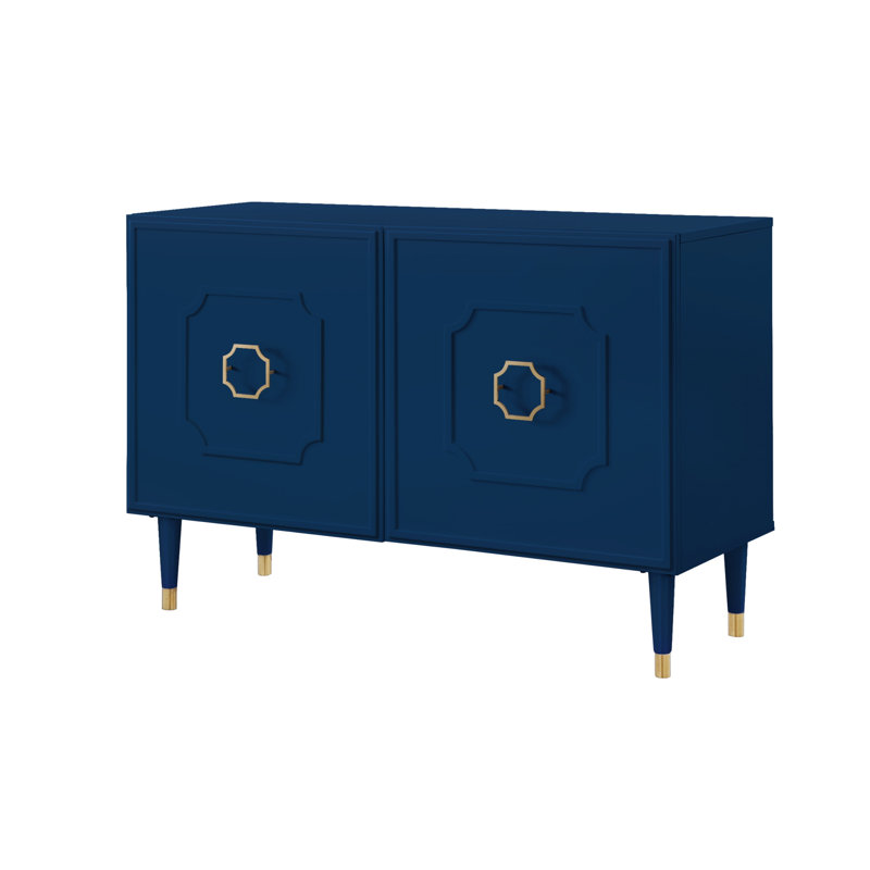 Buffet pour salle à manger Orukotan Urima, Bleu marine
