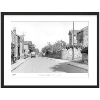 Yatton, High Street C1955 - Single Picture Frame Print
