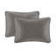 Ensemble de couvre-lit réversible gris foncé très grand-117515416-117515419