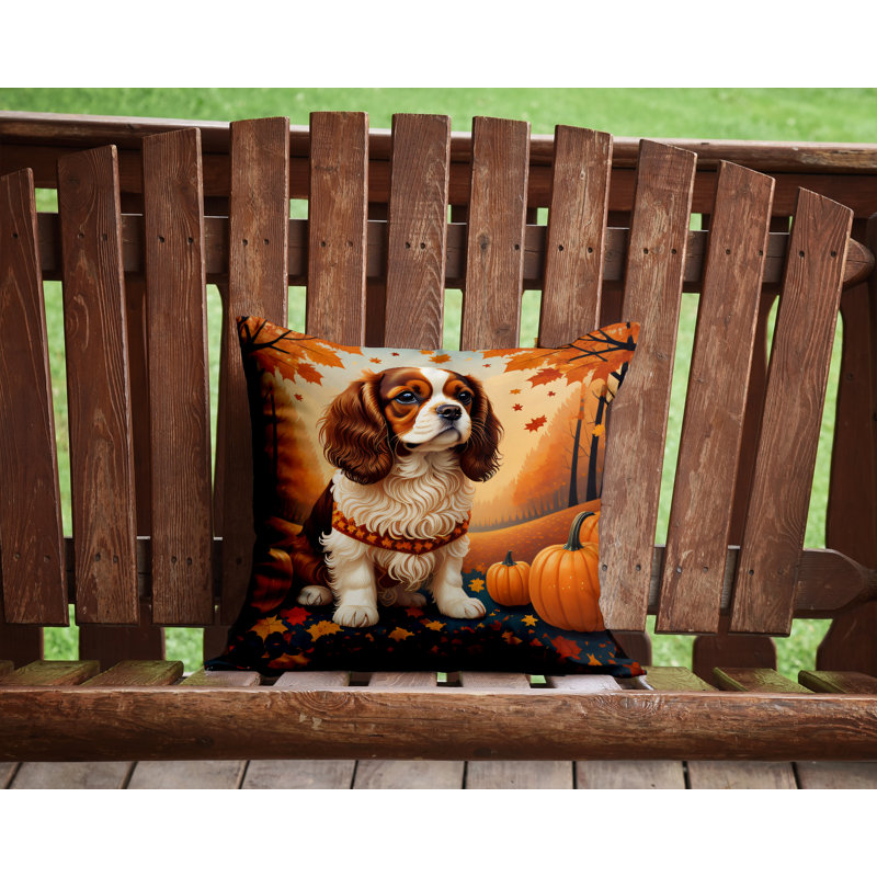  Coussin décoratif intérieur / extérieur en polyester Autre / Sans motif, 14 po x 14 po