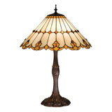 Nouveau Metal Table Lamp