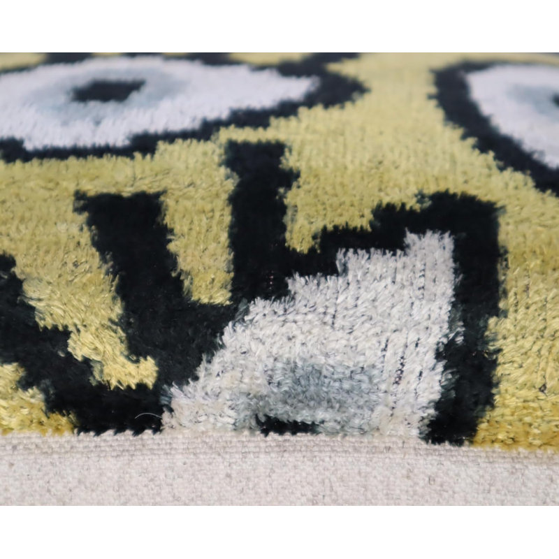 Coussin décoratif, Jaune / Or