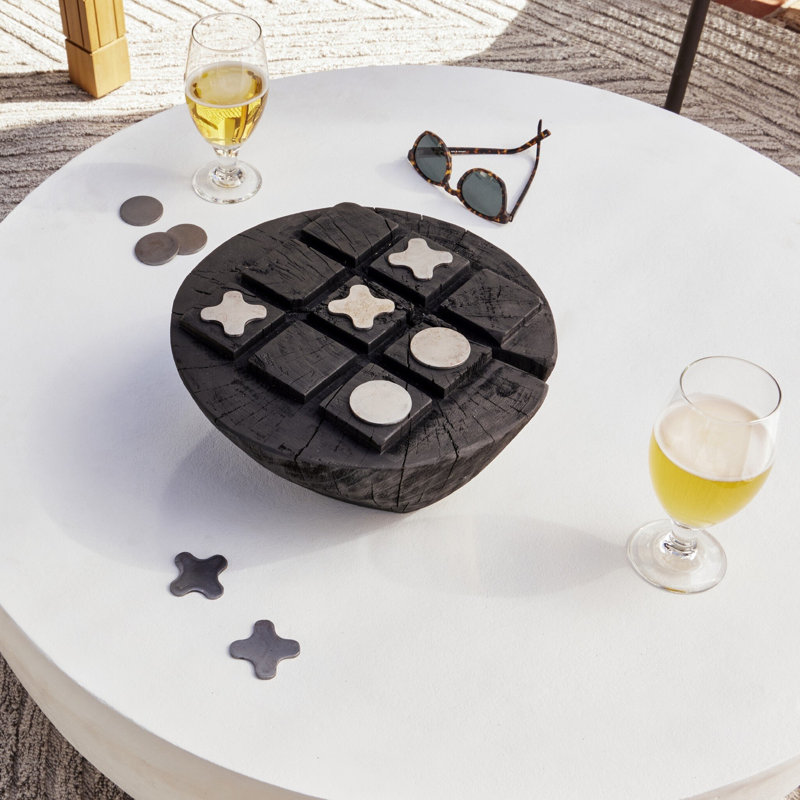 Wesson Tic Tac Toe, Black/Dove Gray