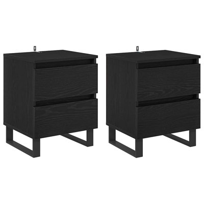 40cm W Manufactured Wood Bedside Table