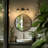 20 In. 3-Light Industrial 3-Light Bathroom Vanity Light With Clear Glass Globe Shades Bathroom-1925377313