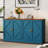 Carville 59" Buffet Sideboard with Adjustable Shelves, Mid-Century Coffee Bar Table For Living Room, Dinning Room-1261241693