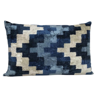 Velvet Lumbar Pillow Cover & Insert
