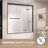 ZEAFIVE Bath Tub Shower Door 56-60 in. W x 62 in. H Semi-Frameless Double Sliding Tub Door for Shower-92694314