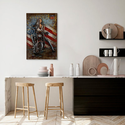 Handmade Wall Decor on Metal