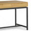Bureau Mid-Century large - Placage de chêne-529223832
