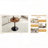 23.6" Round Tulip Table - Faux Walnut, Pedestal Base, 2-4 Seats-1040370912