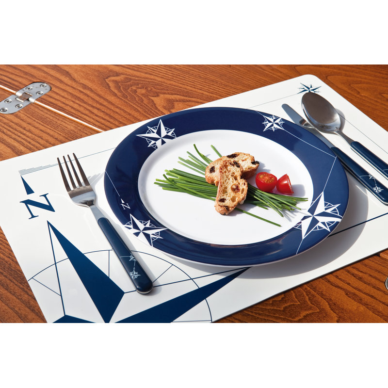Assiette plate en mélamine 10 po Brennen