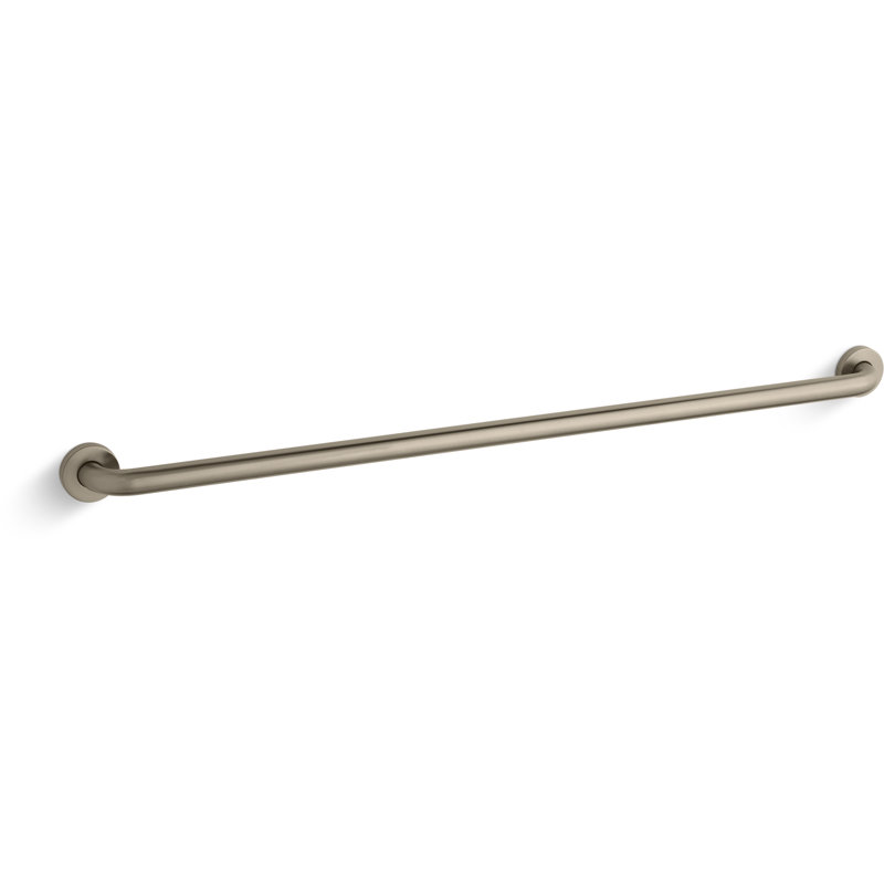 Barre d'appui contemporaine, L 42 po, Bronze brossé éclatant