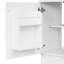 Meuble-lavabo de salle de bain avec lavabo, porte à fermeture douce et tablette réglable-449466161
