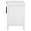 Table de chevet 2 tiroirs Loane - blanc vieilli