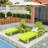 Altura Outdoor Chaise Lounge with Table-88382490