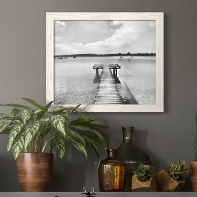 Regardez à l'intérieur - Reproduction de photo sur papier encadrée