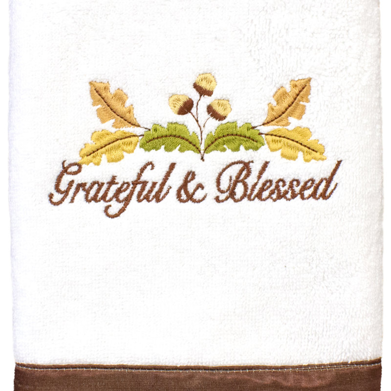 Midweight Hand Towel, White