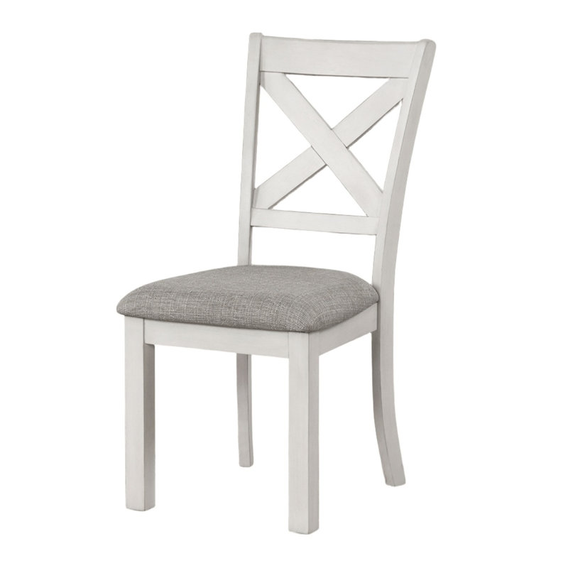 Chaise à coussins à dossier croisé 2 pièces Modern Modern