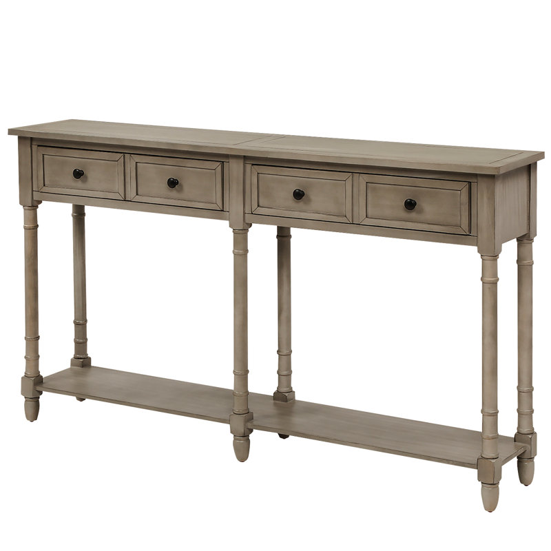 Console de 58 po Aiden-Lee, gris