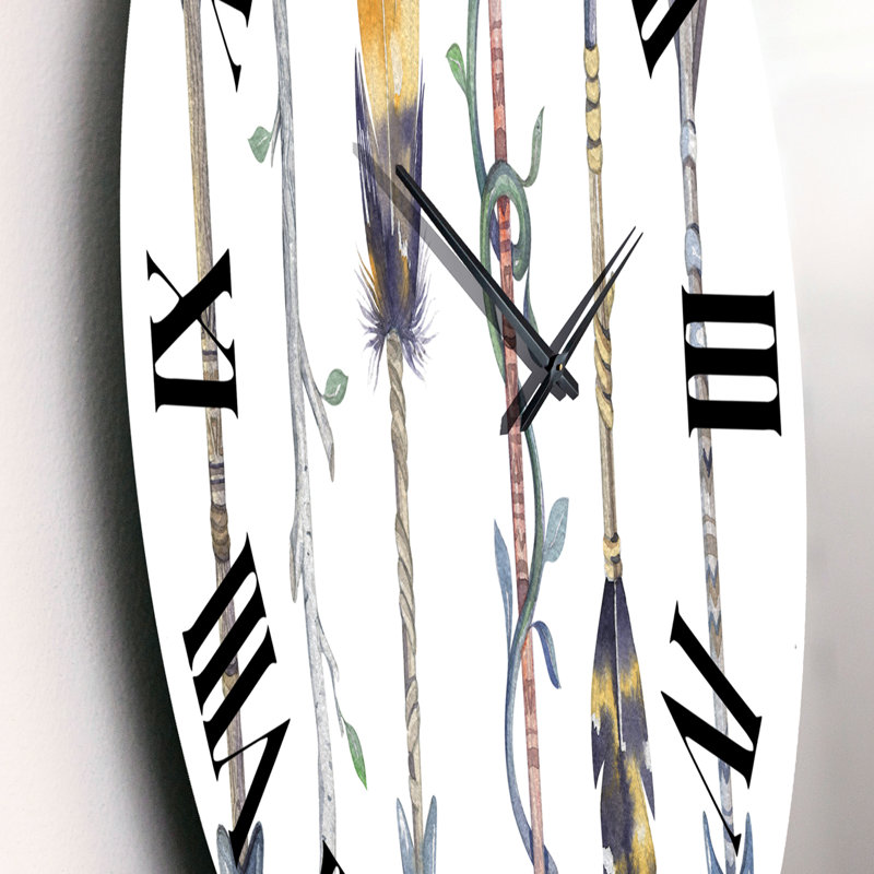 Horloge murale bohème et éclectique, Petit