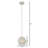 Urchin 1-Light Uber Mini Pendant - White-1224760911-1317496486