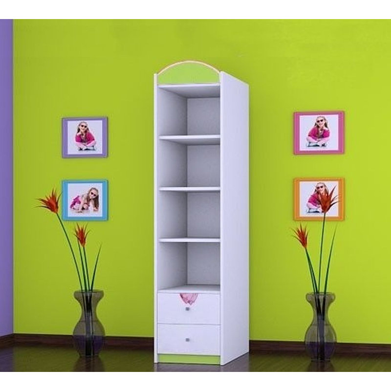 Bartholdi 1 Door Wardrobe, Green