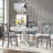 Josanna Round Solid Wood Base Dining Table-940903477