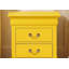 Table de chevet 2 tiroirs jaune Temara-1483977452