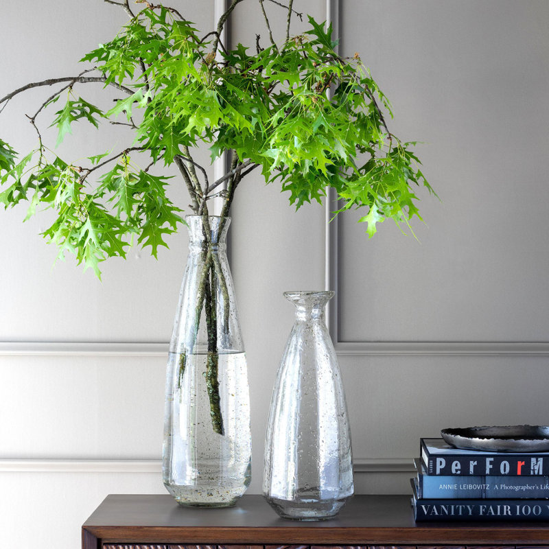 Vase en verre recyclé Dylan, 22 po