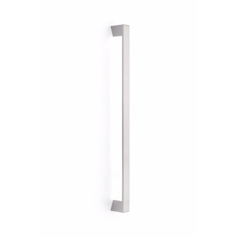 Poignée d'électroménager Emtek Westridge (fixation dos à dos), Nickel poli, 18 po d'un centre à l'autre, 1