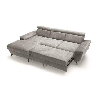 4 Seater Velvet Corner Sectional