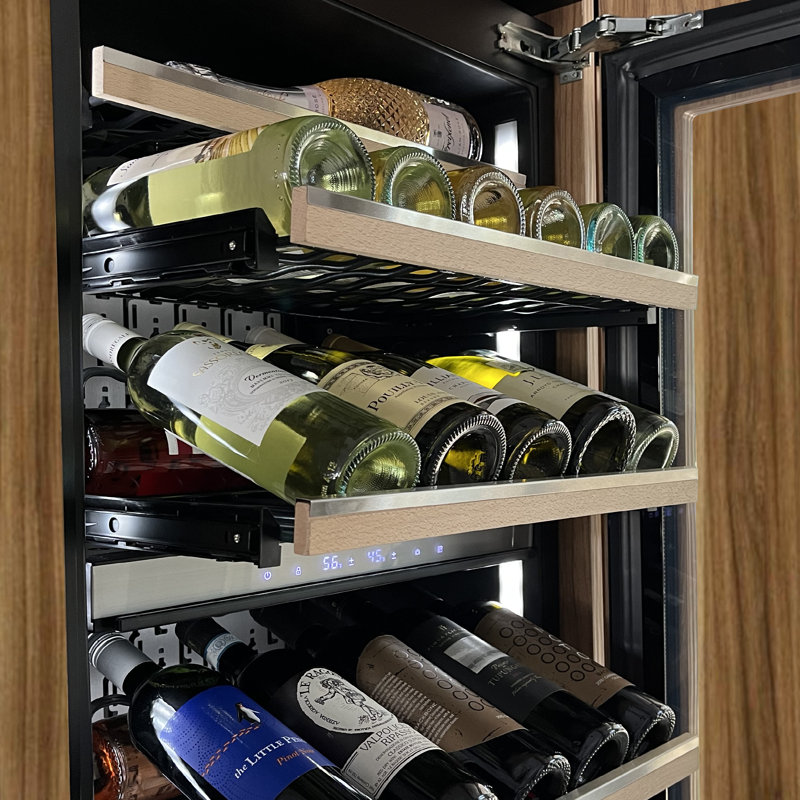Grand refroidisseur à vin à trois zones