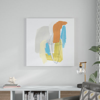 Allegro I 1 Piece Wrapped Canvas Painting