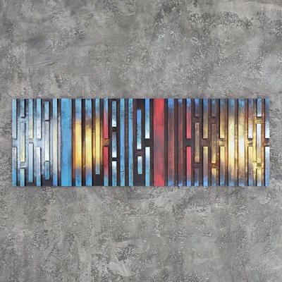 Unframed Painting on Wood