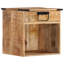 Saladin 40cm W Iron Bedside Table