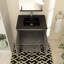 Ensemble de meuble-lavabo simple 24 po avec plateau en résine Belem-533244814-533244812