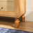 Holzhauer Modern Arched Glass Bookcase With Cabinet-2103385611