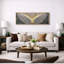 «Classic Angel White Wings Light Glow Abstract», impression sur toile encadrée-126313691-126313694