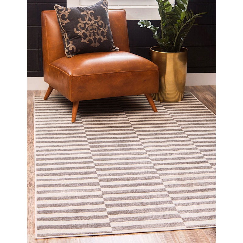 Wingate Striped Indoor Rug, Rectangle 6' x 9'