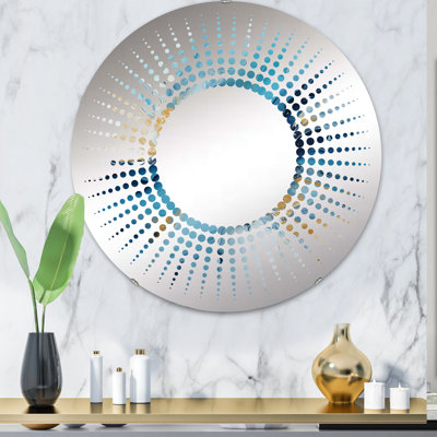Starburst Decorative Mirror-MIR113292-Round