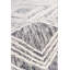 Modern Hand Tufted Geometric Area Rug in Silver / Ivory-1784681477