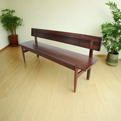 Wabi-Sabi Solid Wood Bench