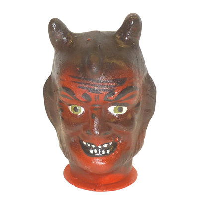 Récipient à bonbons en papier mâché Devil