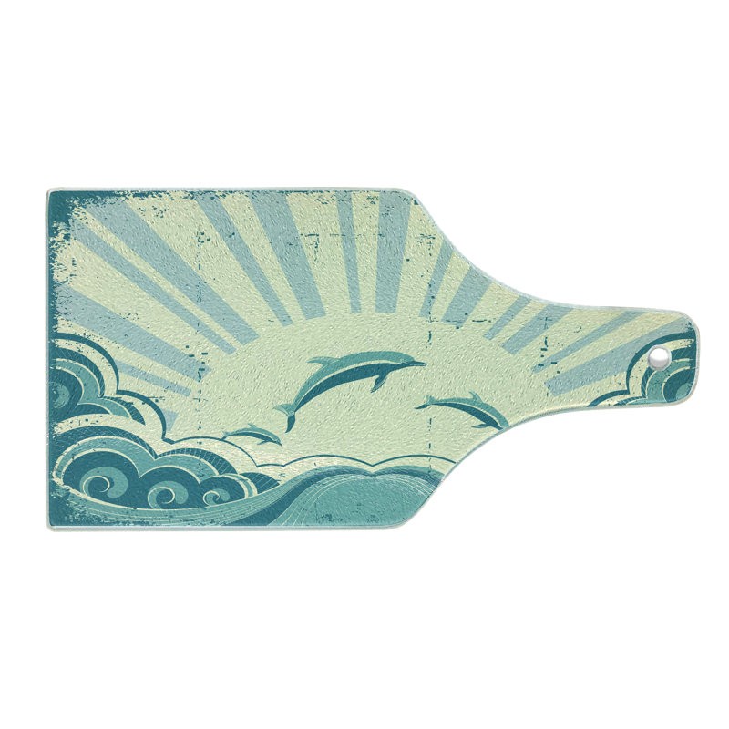 Planche à découper en verre trempé Ambesonne