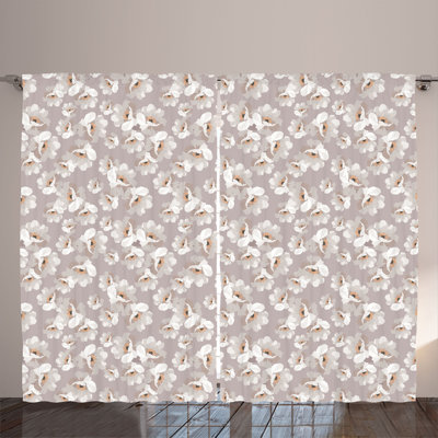 Semi Sheer Curtain Pair