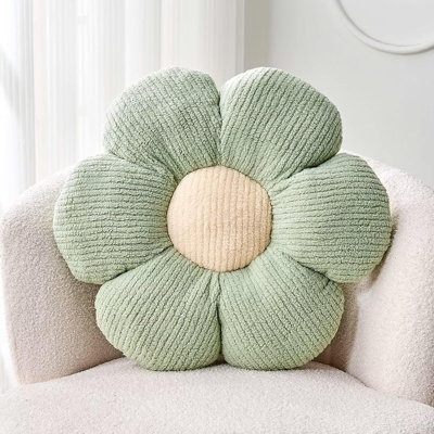 Coussin Sage Green Flower