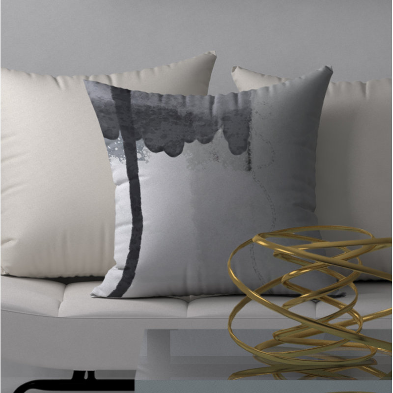  Housse et insert de coussin décoratif chaud Warm Cool, 18" x 18"